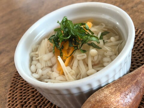 もち麦スープ